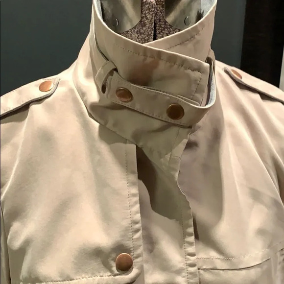 Waverly Grey camel belted/ snap accent jacket, 6 - Picture 2 of 11